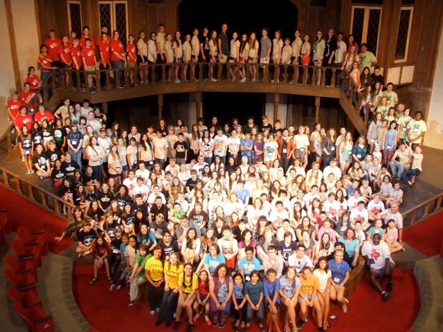 2013 performers at the Globe Theater, Odesa, Texas Photo by Linda Lee